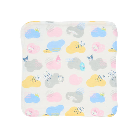 サンリオキャラクターズ オーガニックハンカチ カラフル（Sanrio Baby）
