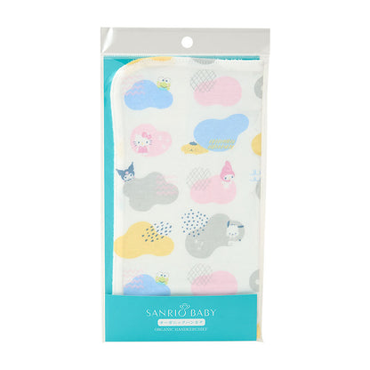 サンリオキャラクターズ オーガニックハンカチ カラフル（Sanrio Baby）