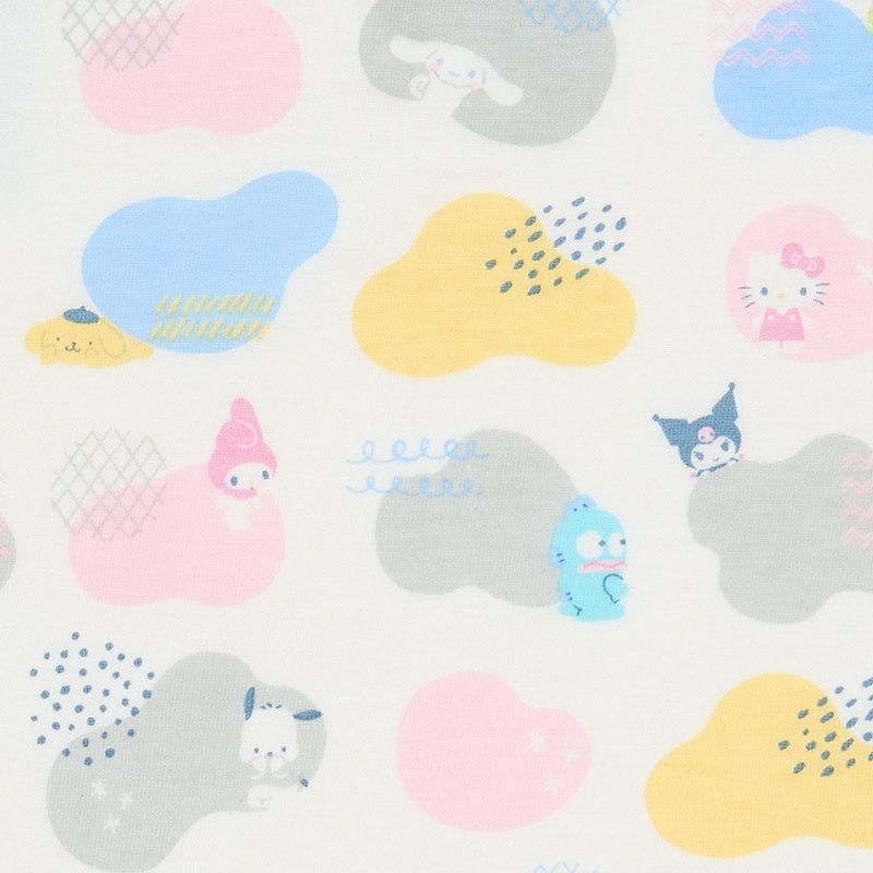 サンリオキャラクターズ オーガニックハンカチ カラフル（Sanrio Baby）