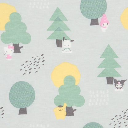 サンリオキャラクターズ オーガニックハンカチ 森（Sanrio Baby）