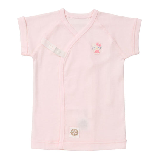 ハローキティ フライス短肌着（50-60cm）（Sanrio Baby）